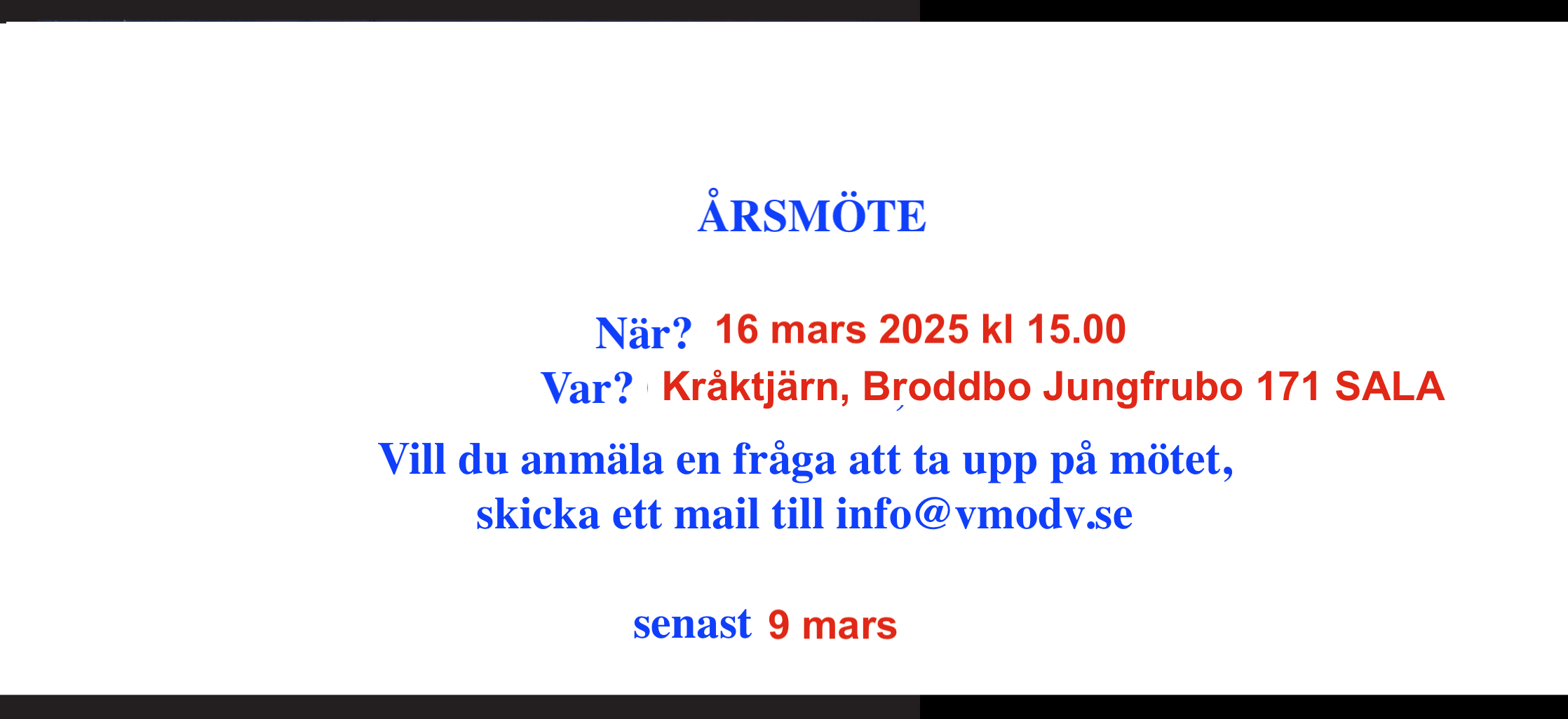 Årsmöte
